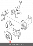 320222 ASPARTS Диск тормозной передний VAG AUDI 100/A4/A4S/A6/A6S / VW Passat B5 91-08 ASP 320222