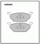 ADB0889 ALLIED NIPPON колодки дисковые передние!\ Audi A3 1.6-1.9TD 96-03, Skoda Octavia 1.4/1.6 96-00