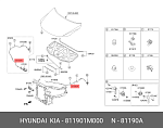 ARG135071 ARIRANG Трос привода замка капота