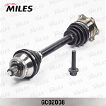 GC02008 MILES Привод в сборе правый AUDI A4 2.8 95-01 (ABS) (GSP 203048) GC02008