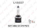 L18027 LYNXAUTO Лампа H27W/1 12V PG13