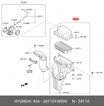 FA7158 PARTRA Фильтр воздушный Hyundai i20, IX20, Kia Soul, Venga