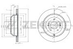 BS6561 ZEKKERT Диск тормозной зад. Kia Sorento/Sorento Prime III 15-