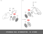 CTCA002 WINGSTER Корзина сцепления HY Accent II -05, KIA Cerato