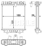 CR1966000P MAHLE / KNECHT Радиатор охлаждающей жидкости