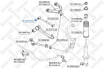 8751076SX STELLOX 87-51076-SX_сайлентблок зад. рычага зад.! Hyundai Sonata EF 99-01, KIA Magentis 01