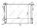 59064 NRF Радиатор, охлаждение двигателя