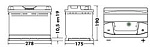 EB740 EXIDE Аккумуляторная батарея EXCELL [12V 74Ah 680A B13]