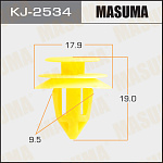KJ2534 MASUMA Клипса автомобильная (автокрепеж) (упаковка 50 шт, цена за 1 шт)