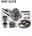 VKMC01278 SKF Водяной насос + комплект ремня ГРМ