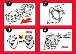 9471 AIRTEX Водяная помпа V6 Audi A3+TT/Seat Alhambra/VW Golv IV+Multuvan+Sharan+Touareg 2.8i-3.2 V6 02->