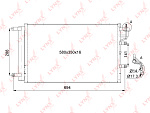 RC0064 LYNXAUTO Радиатор кондиционера