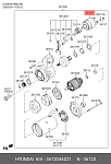 361204A021 HYUNDAI / KIA ВТЯГИВАЮЩЕ-ПУСКОВОЕ УСТРОЙСТВО СТАРТЕРА