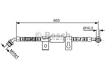 1987481791 BOSCH Тормозной шланг