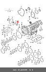 39343 METALCAUCHO САЛЬНИК ПОЛУОСИ AUDI A4