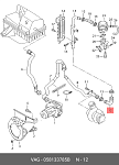 RP058133785B ROERS PARTS Патрубок вентиляции картера