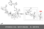 504302174 MARKON Колодки тормозные дисковые к-т. (передние) Kia Rio IV.