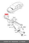 983603K000 HYUNDAI / KIA Щетка стеклоочистителя передняя R