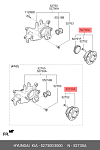 W413755 DENCKERMANN Wheel hub