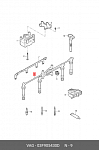 0986357822 BOSCH Провода высоковольтные, комплект. Комплект высоковольтных проводов VAG A3/OCTAVIA/FABIA/RAPID/POLO