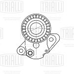CM5097 TRIALLI Ролик поликлинового ремня натяжной. Skoda Octavia A7 (12-) 1.2TSi/1.4TSi (с натяж. мех.)
