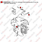 WEKK066 WENDERW КОЛЬЦО УПЛОТНИТЕЛЬНОЕ (17,2х1,82) AUDI,SEAT,SKODA,VW