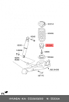 DR0262 TORR Комплект защитный амортизатора заднего (2 пыльн.+2 отб.)