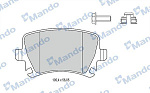 MBF015194 MANDO Колодки тормозные дисковые | зад |