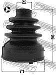 0215F15T FEBEST Пыльник ШРУСа внутренний HONDA CIVIC 06-12, NISSAN JUKE, QASHQAI II, SKODA RAPID 0215-F15T