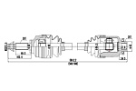 DDS227064 DYNAMATRIX полуось привода колеса