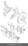 173621 STARKE 173-621_STARKE_Колодки тормозные VW POLO (6N1/6N2) передние