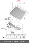 8G001040 VENDOR Kia Cerato IV 4D Sed (датчик запотевания) Стекло лобовое