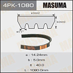 4PK1080 MASUMA Ремень поликлиновой