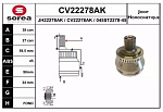 CV22278AK EAI CV22278AK_ШРУС наружный к-кт! 38x27 ABS 45\Audi A4/A6,VW Passat,Skoda