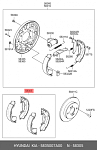 PLA008 PARTS-MALL Колодки тормозные барабанные