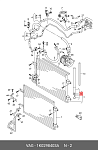 DE329KA DEPPUL ОСУШИТЕЛЬ КОНДИЦИОНЕРА VW GOLF V (04-09), AUDI A3 (03- 13)