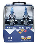 72120ASW30 МАЯК Лампа ксеноновая головного света H1 P14.5s  Active Super White + 30% 12V цена за комплект 72120ASW30