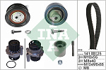 530036130 INA Комплект ГРМ (pasek + rolka + pompa cieczy) seat ibiza iii skoda fabia