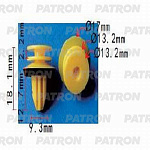 P370960 PATRON Клипса пластмассовая Mercedes применяемость: внутренняя отделка - двери