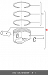 856880M MEC-DIESEL Поршнекомплект VAG 1.4 TFSi/CAVG/CTJA/CTHG d76.51 STD (03C107065AQ) MEC