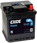 EC400 EXIDE аккумуляторная батарея! 19.5/17.9 евро 40Ah 320A 175/175/190\