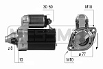 220504 ERA Стартер 12V 0,9kW