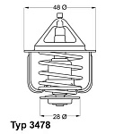 347882D WAHLER Термостат