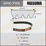 4PK765 MASUMA РЕМЕНЬ РУЧЕЙКОВЫЙ