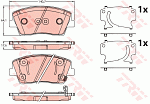 GDB2253 TRW Колодки пер.KIA STINGER 17=>