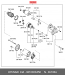 CSA8835AU AUTO UNIT Стартер восстановленный