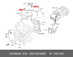 ASB34528 ANTO Датчик температуры воздуха TOYOTA 3S/5E/3C/1KZ/2L/5L/3RZ/1G/1AZ/1JZ/2JZ