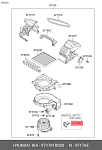 971791R000 HYUNDAI / KIA ТРАНЗИСТОР ОТОПИТЕЛЯ САЛОНА, 0.5ВТ