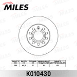 K010430 MILES Диск тормозной AUDI A3/SKODA OCTAVIA/VW GOLFV/JETTA 03- задний