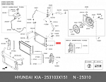 32750141 ACS TERMAL 3275014-1 Радиатор охлаждения Hyundai Elantra, I30 / KIA Cerato III, Ceed 1.6-2.0 (11-) AT (паяный)